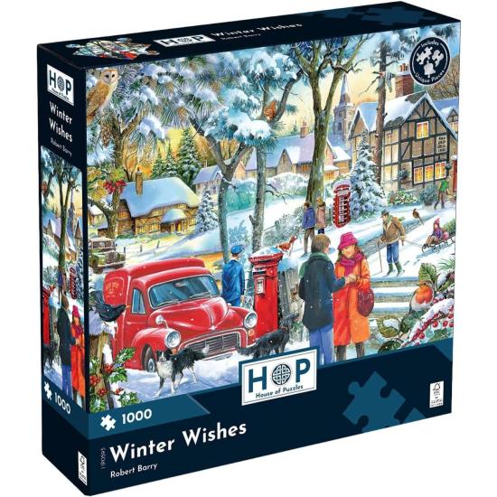 Puzzle House Of Puzzles voeux d'hiver 1000 pièces