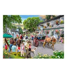 Puzzle House Of Puzzles Défilé de poneys XXL 500 pièces