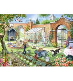 Puzzle House Of Puzzles Potager 1000 pièces