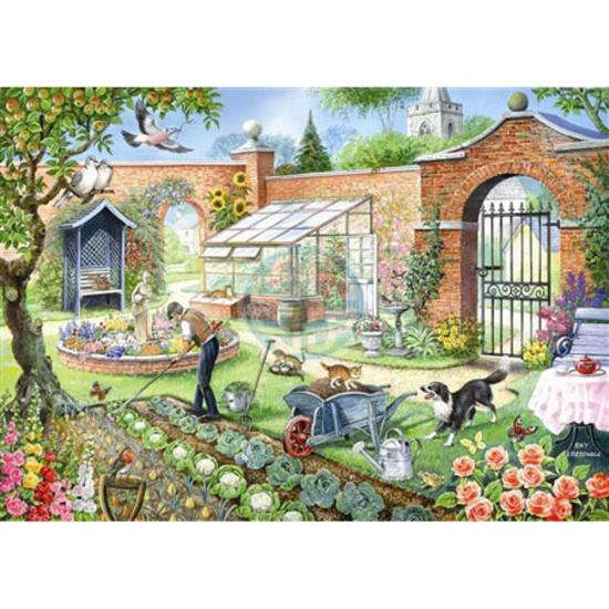 Puzzle House Of Puzzles Potager 1000 pièces
