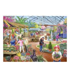 Puzzle House Of Puzzles À la jardinerie de 500 pièces