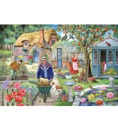 Puzzle House Of Puzzles Au jardin 1000 pièces