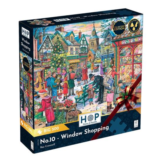 Puzzle House Of Puzzles vitrines de Noël XXL 500 pièces