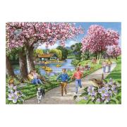 Puzzle House Of Puzzles Fleurs de Pommier 1000 pièc