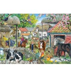 Puzzle House Of Puzzles Ferme À Cheval XXL 250 pièces