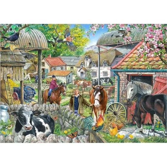 Puzzle House Of Puzzles Ferme À Cheval XXL 250 pièces