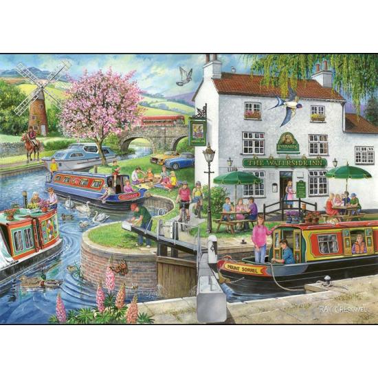 Puzzle House Of Puzzles Au bord du canal 1000 pièces