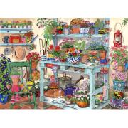 Puzzle House Of Puzzles Les pots de fleurs 1000 pièces