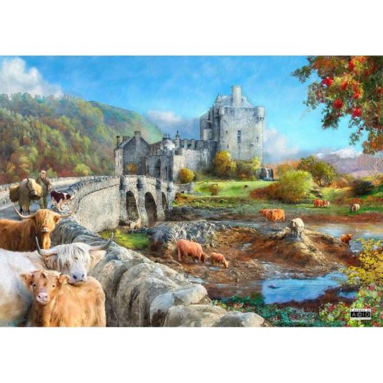 Puzzle House Of Puzzles Matin des Highlands 1000 pièces