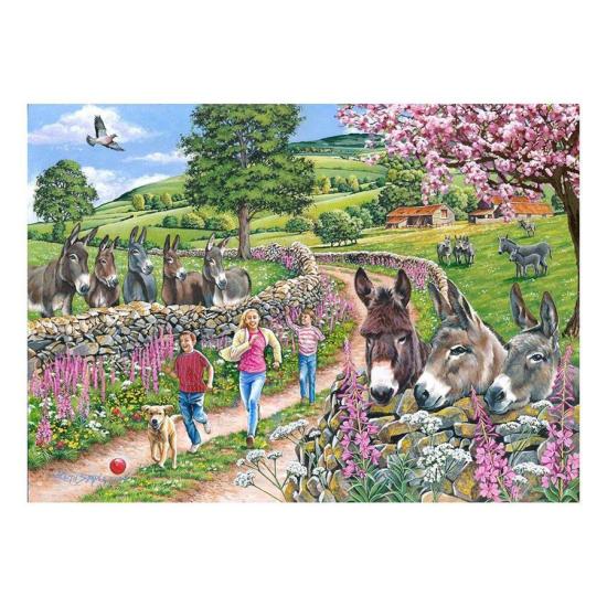 Puzzle House Of Puzzles Mindy, Muffin et Mo XXL 500 pièces