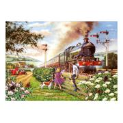 Puzzle House Of Puzzles Enfants du Chemin de fer 1000 pièc