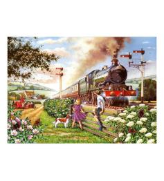 Puzzle House Of Puzzles Enfants du Chemin de fer 1000 pièc