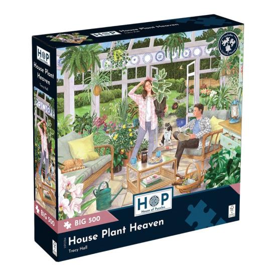 Puzzle House Of Puzzles Paradis Des Plantes D'Intérieur XXL 500