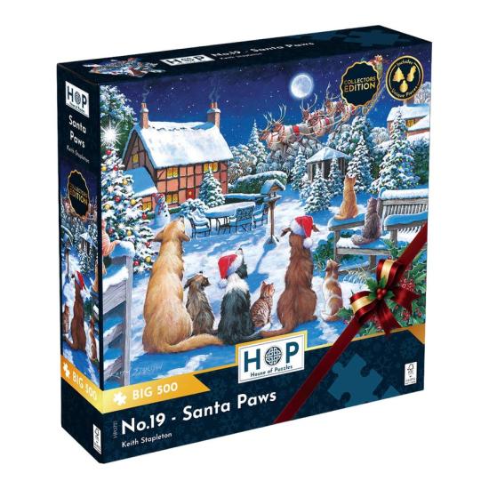 Puzzle House Of Puzzles Patte de Père Noël XXL 500 pièces