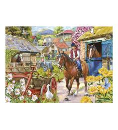 Puzzle House Of Puzzles Sortie à Cheval XXL 500 pièces