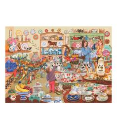 Puzzle House Of Puzzles Toros dans une boutique de porcelaine 10