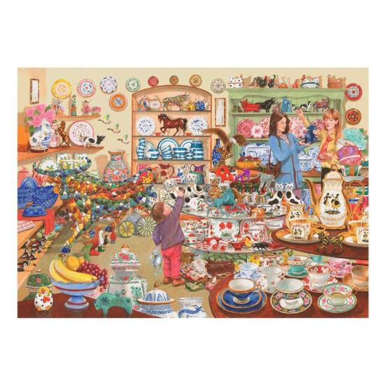 Puzzle House Of Puzzles Toros dans une boutique de porcelaine 10