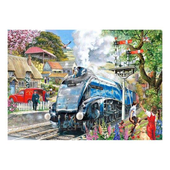 Puzzle House Of Puzzles Train Chevalier XXL 500 pièces