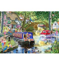 Puzzle House Of Puzzles Été sur la rivière 1000 Pieces