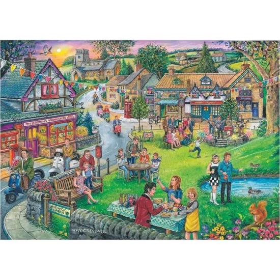 Puzzle House Of Puzzles Vert Des Années Soixante XXL 250 pièces