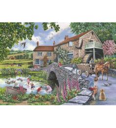 Puzzle House Of Puzzles Vieux Moulin 1000 pièces