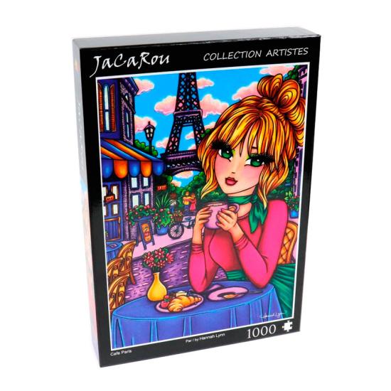 Puzzle Jacarou Café Paris 1000 Pièces Puzzle Jacarou Café Paris 1000 Pièces