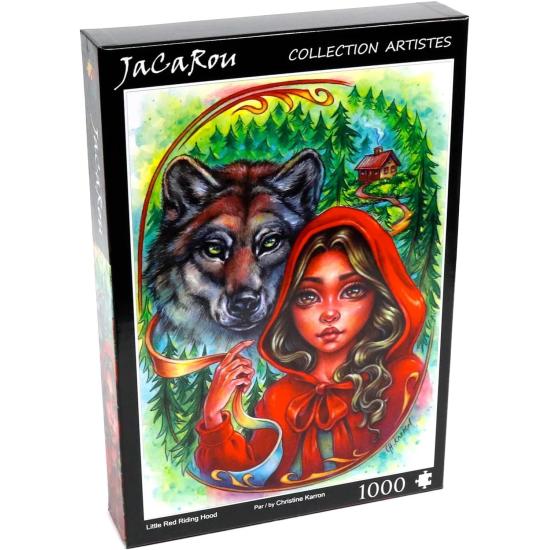 Puzzle Jacarou Chaperon Rouge de 1000 Pièces