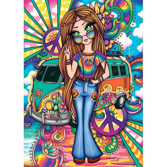 Puzzle Jacarou Fille Merveilleuse de 1000 Pièces Puzzle Jacarou Fille Merveilleuse de 1000 Pièces