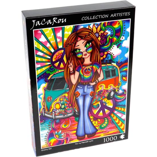 Puzzle Jacarou Fille Merveilleuse de 1000 Pièces Puzzle Jacarou Fille Merveilleuse de 1000 Pièces