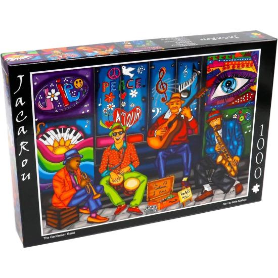 Puzzle Jacarou Le Groupe des Messieurs de 1000 Pièces