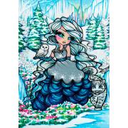 Puzzle Jacarou Princesse de glace 1000 Pièces