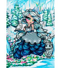 Puzzle Jacarou Princesse de glace 1000 Pièces