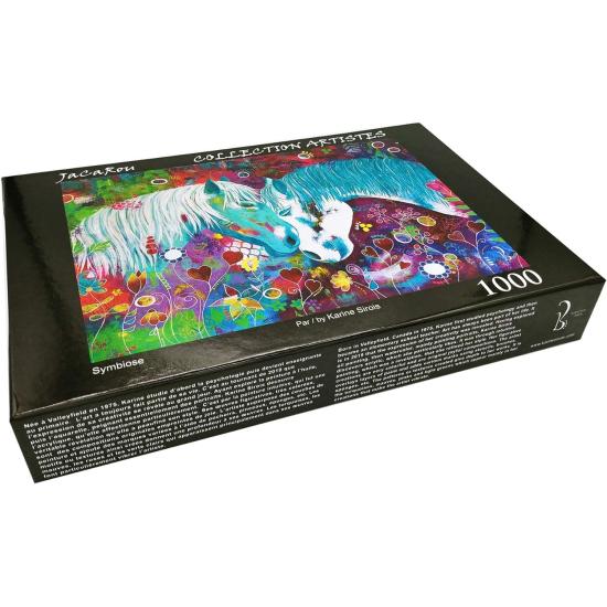 Puzzle Jacarou Symbiose de 1000 Pièces