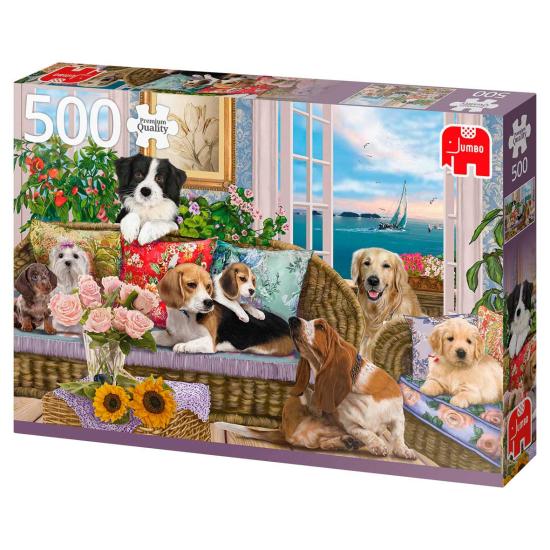 Puzzle géant de 500 pièces Furry Friends