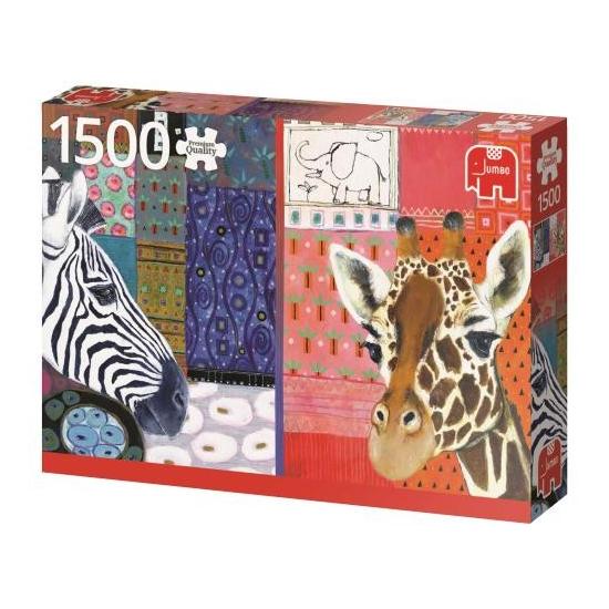 Puzzle Jumbo Art Africain 1500 pièces