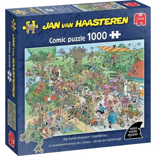 Puzzle Jumbo Observation des Oiseaux dans le Grand Jardin 1000 p Puzzle Jumbo Observation des Oiseaux dans le Grand Jardin 1000 p
