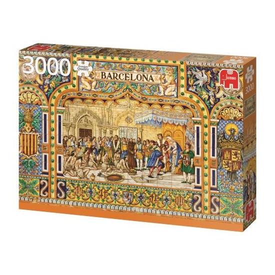 Puzzle Jumbo Carreaux de Barcelone 3000 pièces