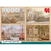 Jumbo Puzzle Bateaux fluviaux 1000 pièces