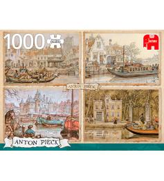 Jumbo Puzzle Bateaux fluviaux 1000 pièces