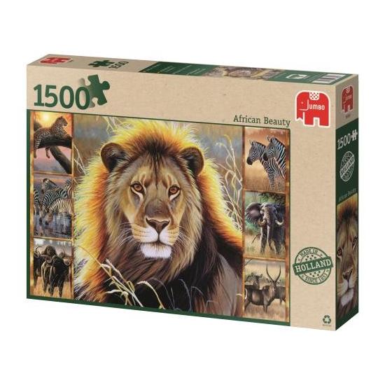 Puzzle Jumbo Beauté Africaine 1500 pièces