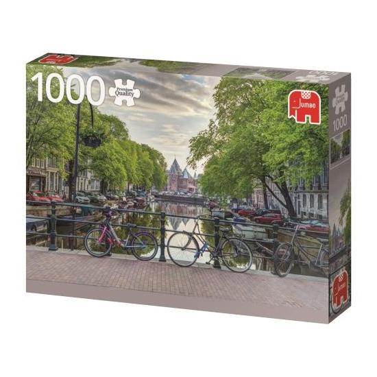 Puzzle Jumbo Vélos d'Amsterdam 1000 pièces
