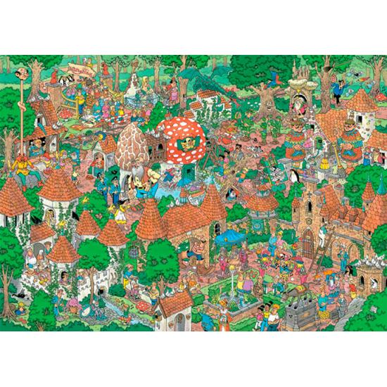 Puzzle géant de la forêt des contes de fées 1000 pièces