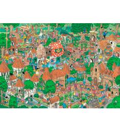 Puzzle géant de la forêt des contes de fées 1000 pièces