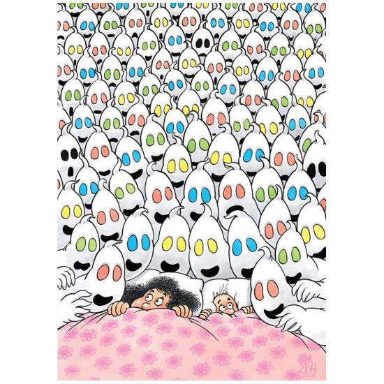 Jumbo Puzzle Bonne nuit 500 pièces