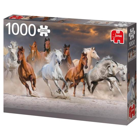 Puzzle géant Chevaux du désert 1000 pièces