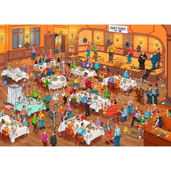 Jumbo Puzzle Championnat de fléchettes 1000 pièces