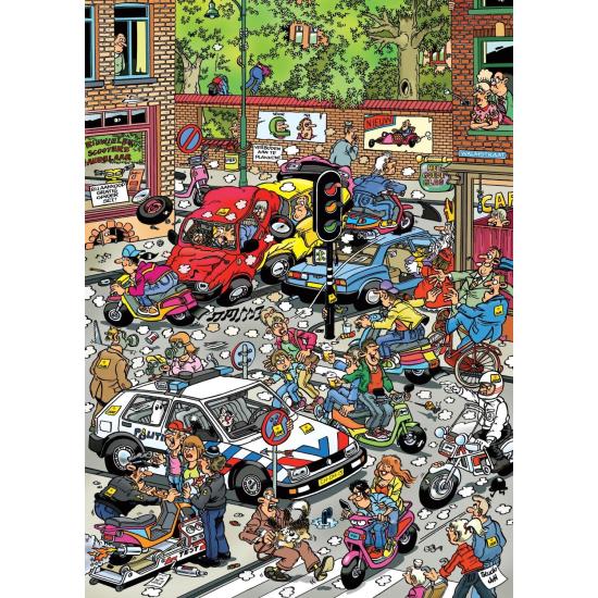Trafic Chaos Jumbo Puzzle 500 pièces