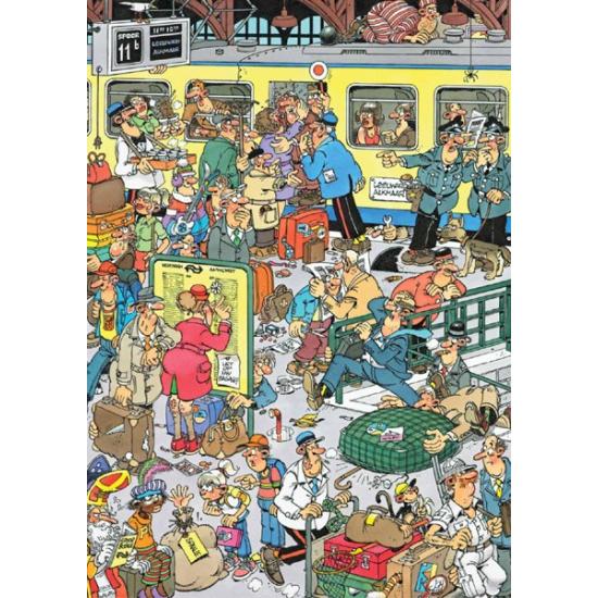 Jumbo Puzzle Chaos sur la plateforme 500 pièces