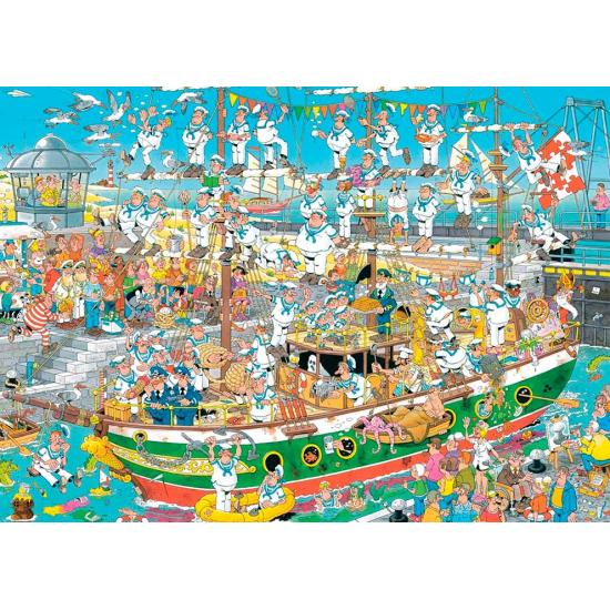 Jumbo Puzzle Bateau Chaos 1000 pièces