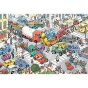 Puzzle Jumbo Circulation Chaotique 3000 pièces